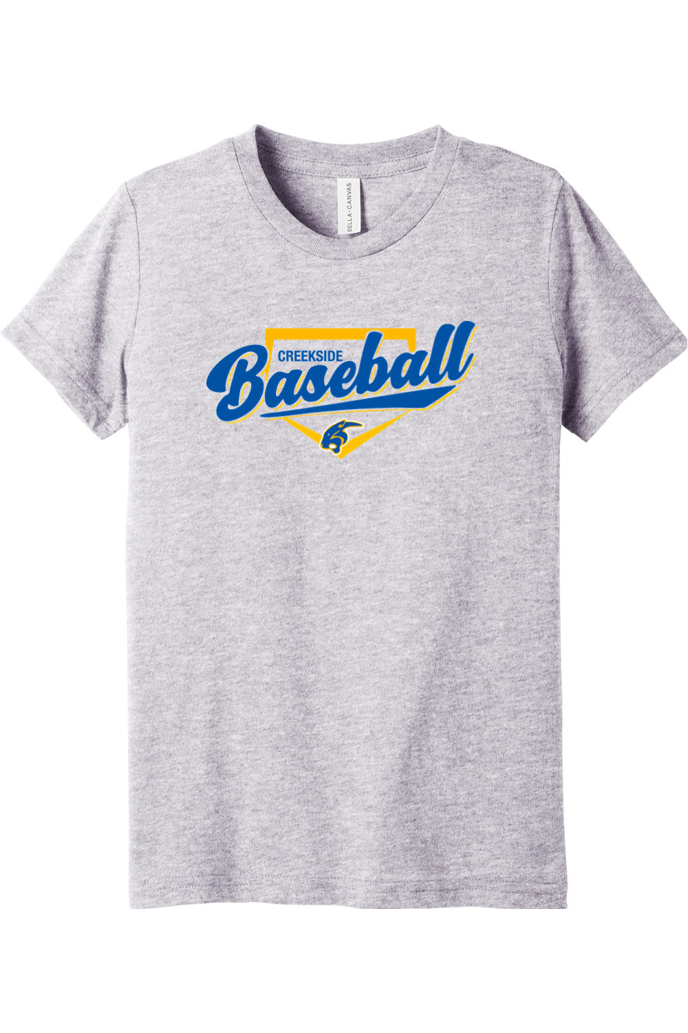 (YOUTH) BELLA+CANVAS Triblend Short Sleeve Tee - Baseball