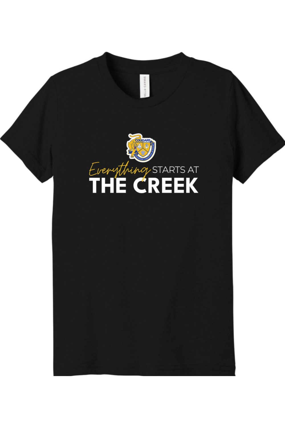 (YOUTH) BELLA+CANVAS Triblend Short Sleeve Tee - At The Creek