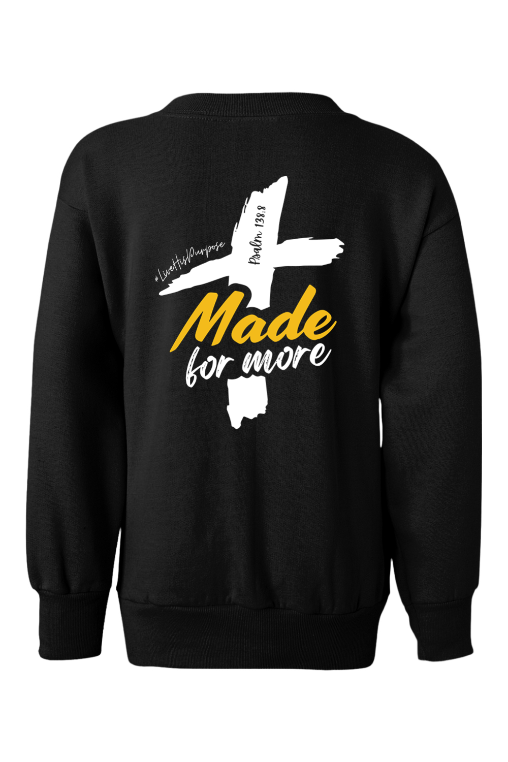 (YOUTH) Hanes Ecosmart Youth Crewneck Sweatshirt - Made for More