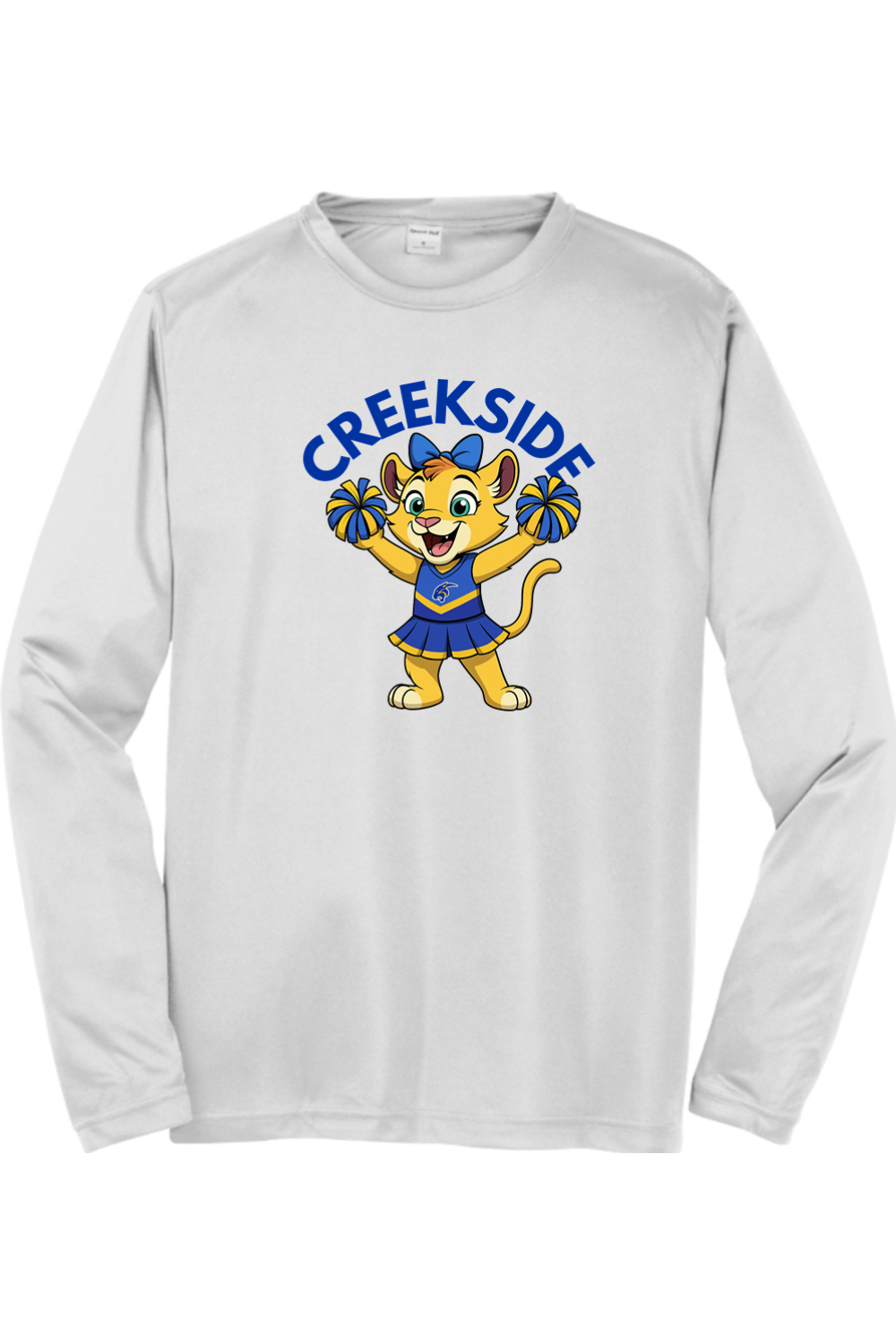 (ADULT) Sport-Tek Long Sleeve PosiCharge Competitor Tee - Roary Cheer