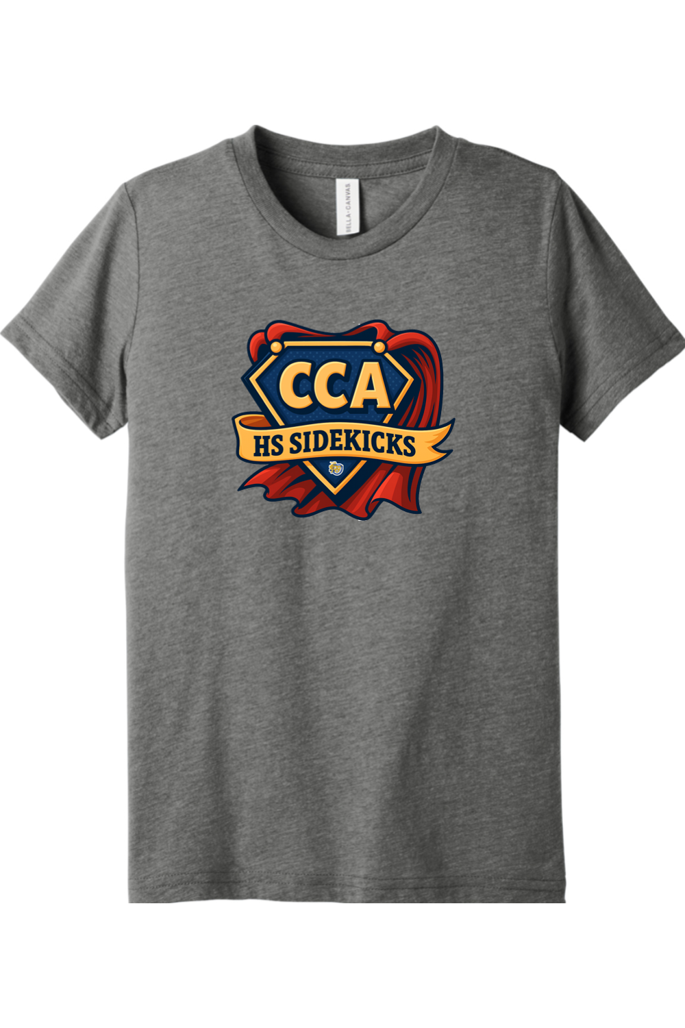 (YOUTH) BELLA+CANVAS Triblend Short Sleeve Tee - High School Sidekicks