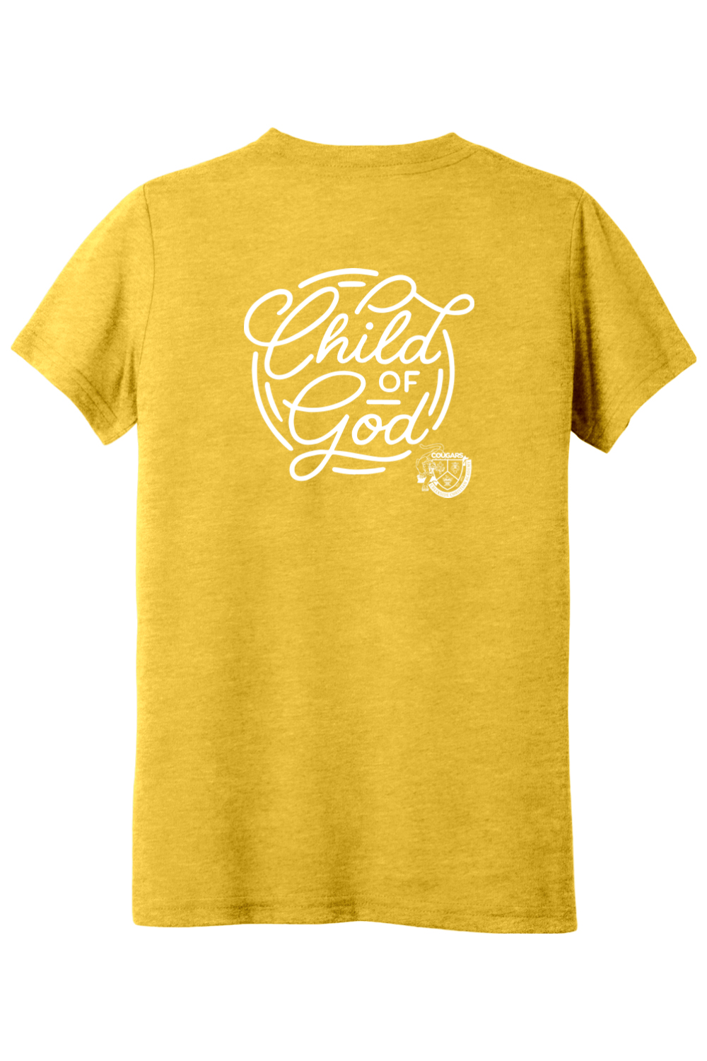 (YOUTH) BELLA+CANVAS Triblend Short Sleeve Tee - Child of God