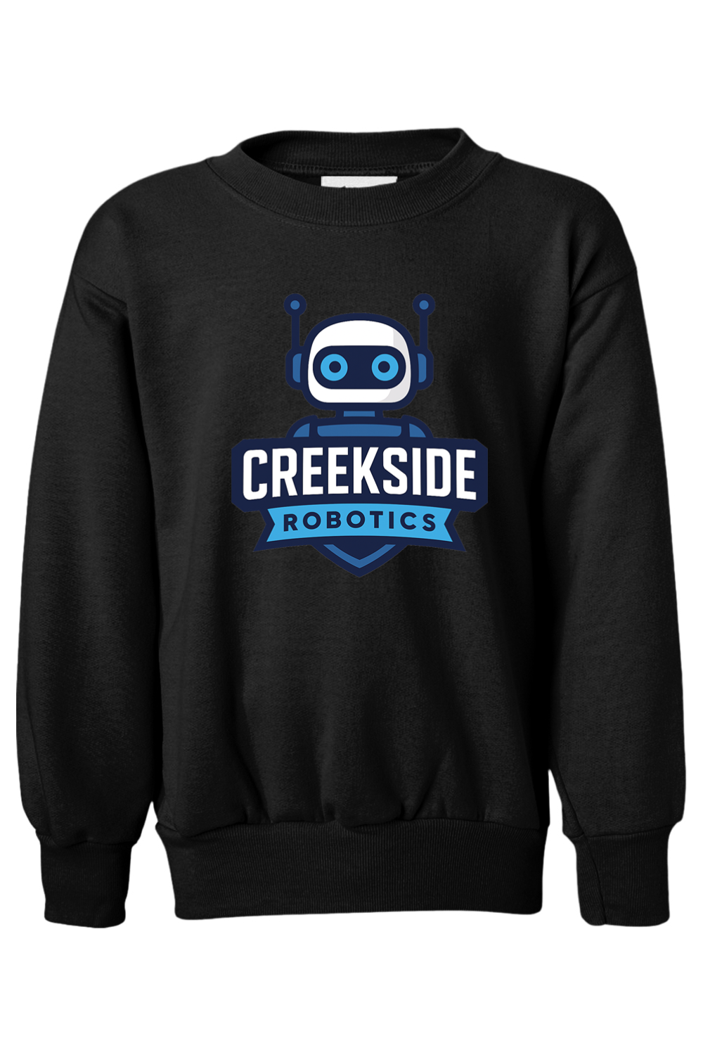 (YOUTH) Hanes Ecosmart Youth Crewneck Sweatshirt - Robotics