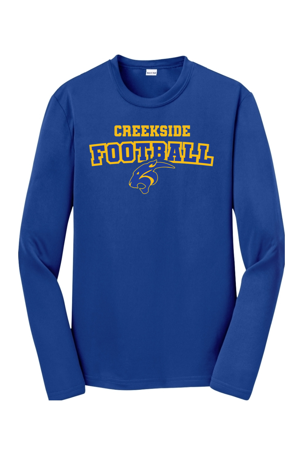 (YOUTH) Sport-Tek Long Sleeve Performance Tee - Football