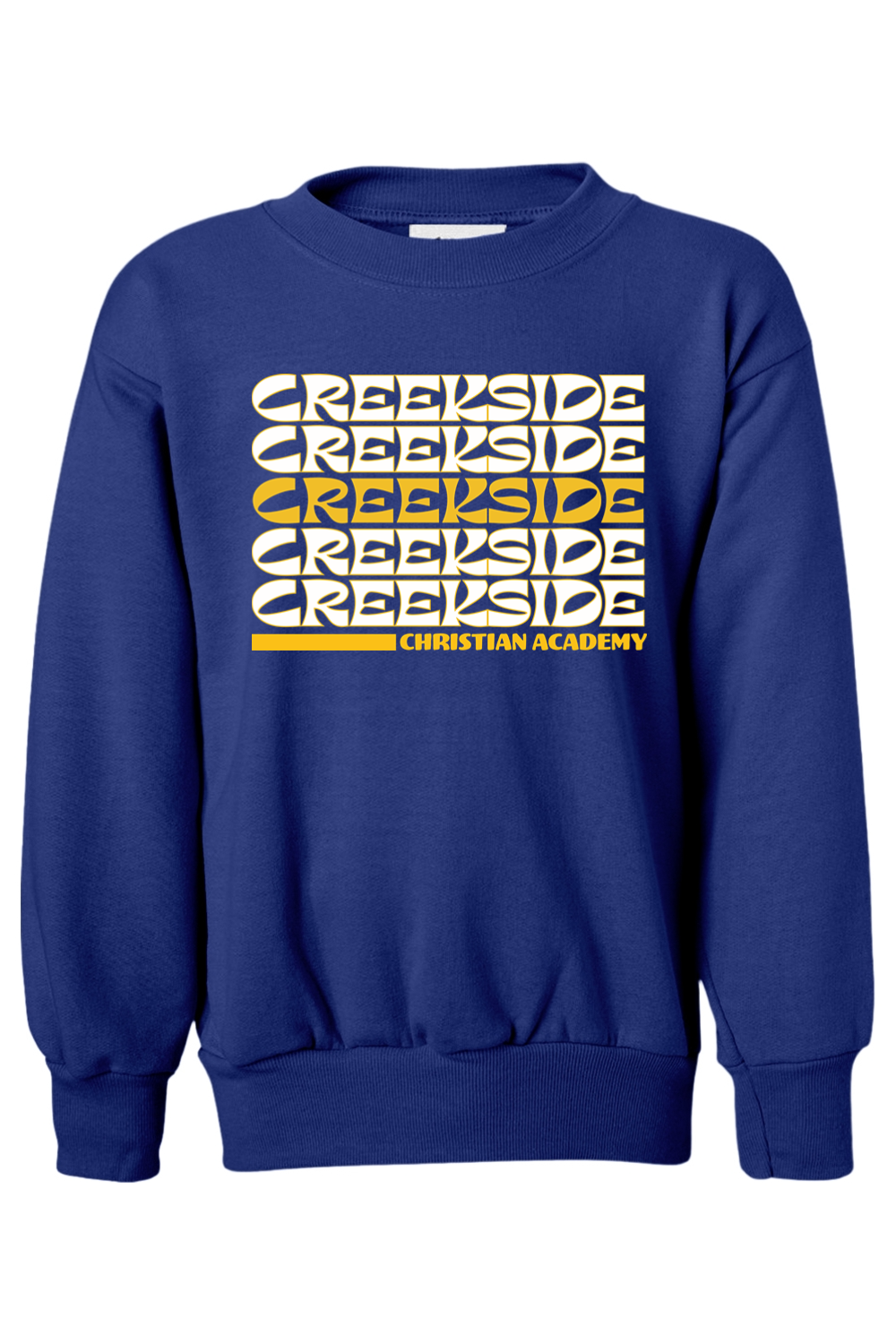 (YOUTH) Hanes Ecosmart Youth Crewneck Sweatshirt - Creekside Throwback