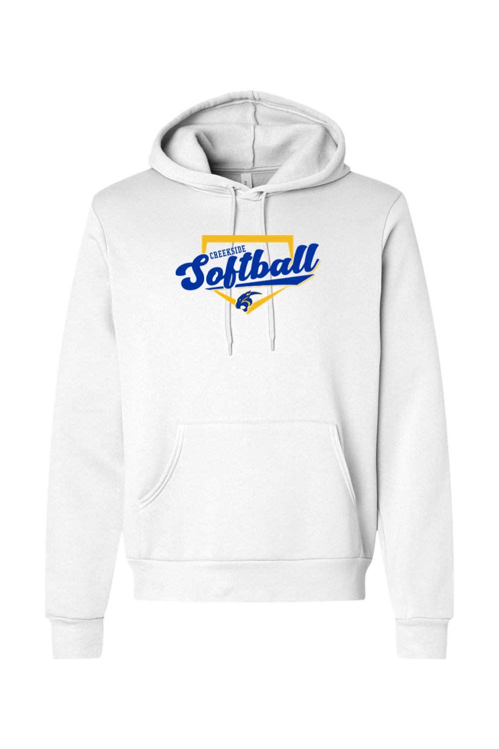 (ADULT) Bella + Canvas Sponge Fleece Hoodie - Softball