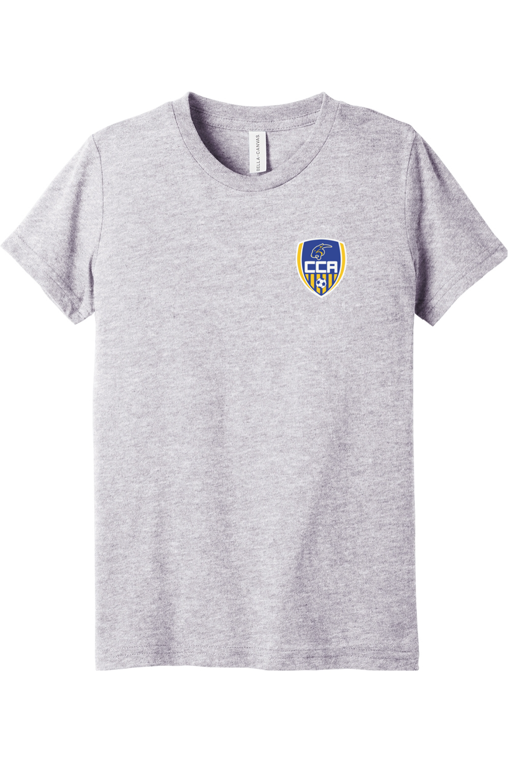 (YOUTH) BELLA+CANVAS Triblend Short Sleeve Tee - Soccer