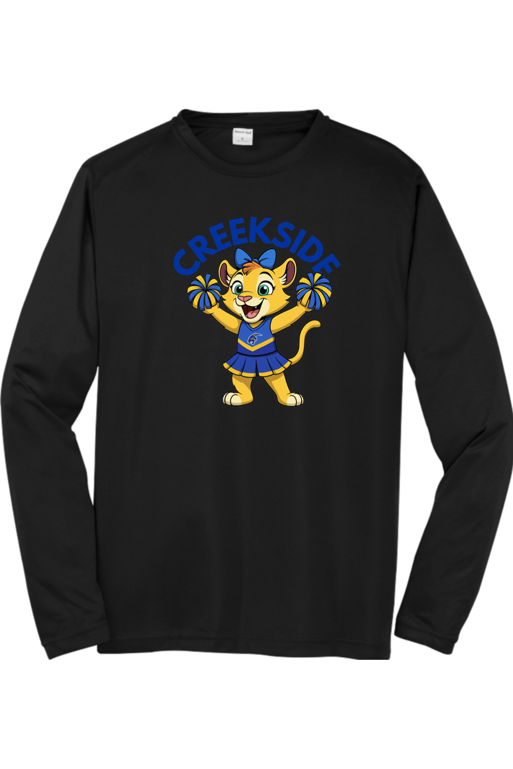 (ADULT) Sport-Tek Long Sleeve PosiCharge Competitor Tee - Roary Cheer